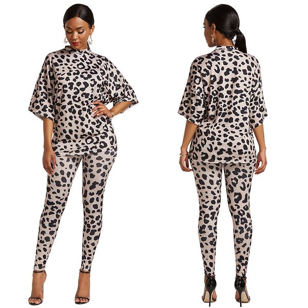 для женщин leopard 2pcs одежда костюм сыпучие crew neck tshirt тонкий карандаш брюки женские брюки из двух частей, White
для женщин leopard 2pcs одежда костюм сыпучие crew neck tshirt тонкий карандаш брюки женские брюки из двух частей, White