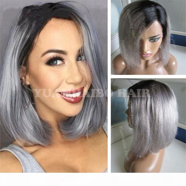 горячие продажи 1btgrey слой прямого бразильского remy волос короткого боб cut ombre фронт шнурок бесплатная доставка, Black;brown
горячие продажи 1btgrey слой прямого бразильского remy волос короткого боб cut ombre фронт шнурок бесплатная доставка, Black;brown