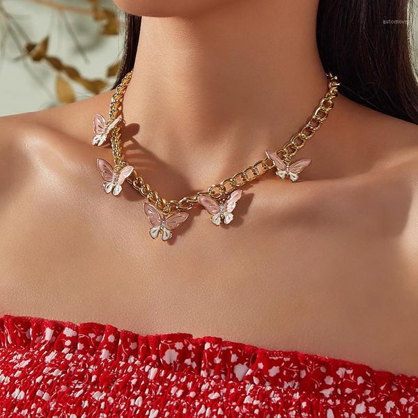 personalise thick chain necklace for women butterfly choker pendant necklace charm short choker punk jewelry female necklaces1, Silver
personalise thick chain necklace for women butterfly choker pendant necklace charm short choker punk jewelry female necklaces1, Silver