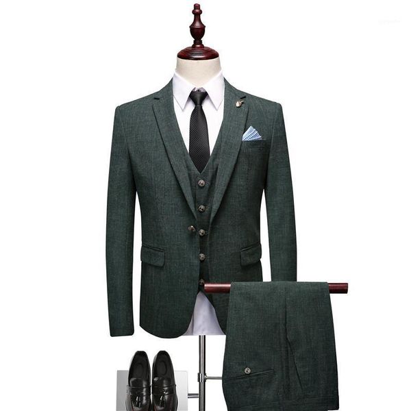 fine men's costumes suit three-piece british men's boutique style suit male wedding dress1, White;black
fine men's costumes suit three-piece british men's boutique style suit male wedding dress1, White;black