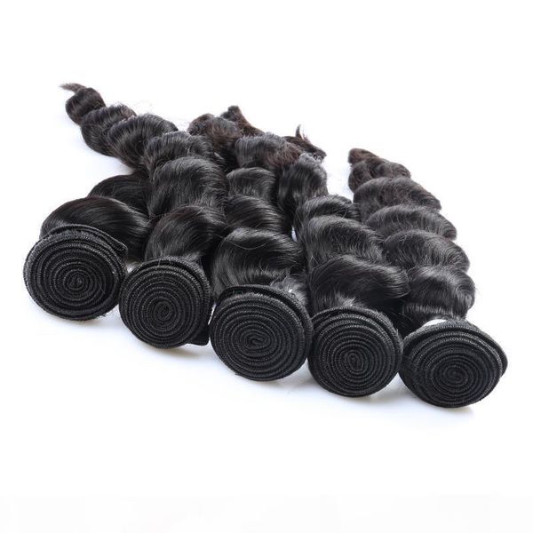 1pc lot human hair extensions 10-28" remy hair weaving 100% brazilian virgin double weft loose wave hair extension, Black
1pc lot human hair extensions 10-28" remy hair weaving 100% brazilian virgin double weft loose wave hair extension, Black
