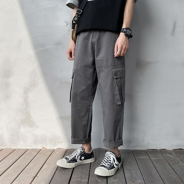 casual men's spring and autumn 2020 new fashion brand loose overalls youth student pants, Black
casual men's spring and autumn 2020 new fashion brand loose overalls youth student pants, Black
