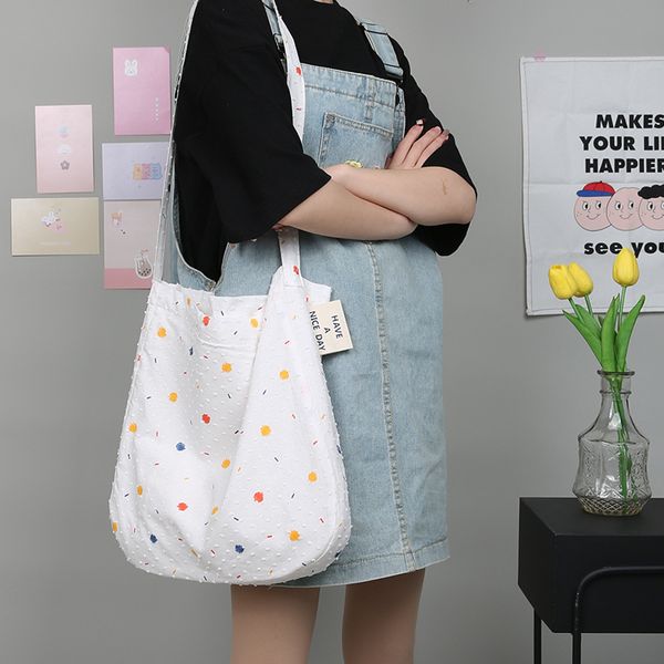 женщины холщовый мешок красочный печати polka dots плечо сумки для college girls большой емкости плюшевый dot ткань посланника плеча мешок
женщины холщовый мешок красочный печати polka dots плечо сумки для college girls большой емкости плюшевый dot ткань посланника плеча мешок
