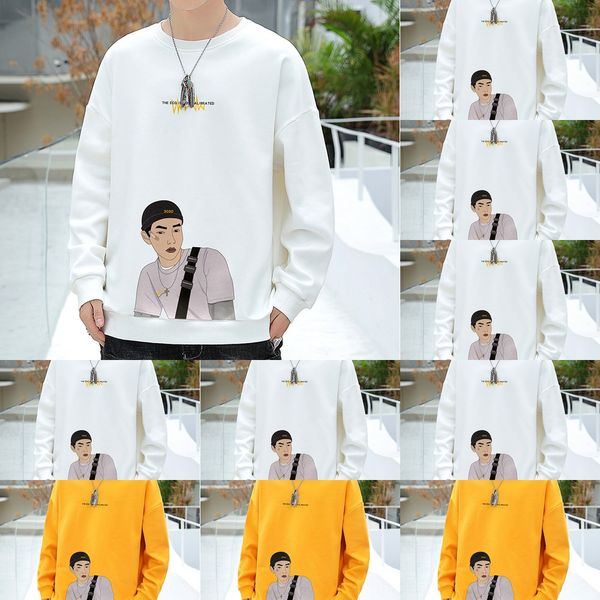 sweater men's casual wear pullover pulloverspring and autumn 2020 new long sleeve t-shirt for men with round collar pullover and long s, Black
sweater men's casual wear pullover pulloverspring and autumn 2020 new long sleeve t-shirt for men with round collar pullover and long s, Black