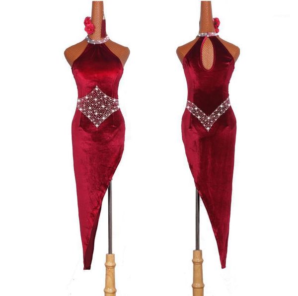 2020 customizable performance latin dance costumes senior stones latin dance dress for women split compeititon dresses1, Black;red
2020 customizable performance latin dance costumes senior stones latin dance dress for women split compeititon dresses1, Black;red