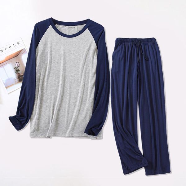 men's sleepwear pajamas sleeping suits for men full cotton long sleeve pants raglan sleeves pyjamas male autumn winter pijamas plus siz, Black;brown
men's sleepwear pajamas sleeping suits for men full cotton long sleeve pants raglan sleeves pyjamas male autumn winter pijamas plus siz, Black;brown