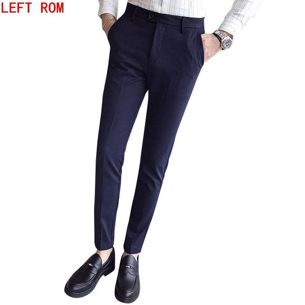 fashionable cotton men's suit pants straight spring and summer long men classic business suit pants, White;black
fashionable cotton men's suit pants straight spring and summer long men classic business suit pants, White;black