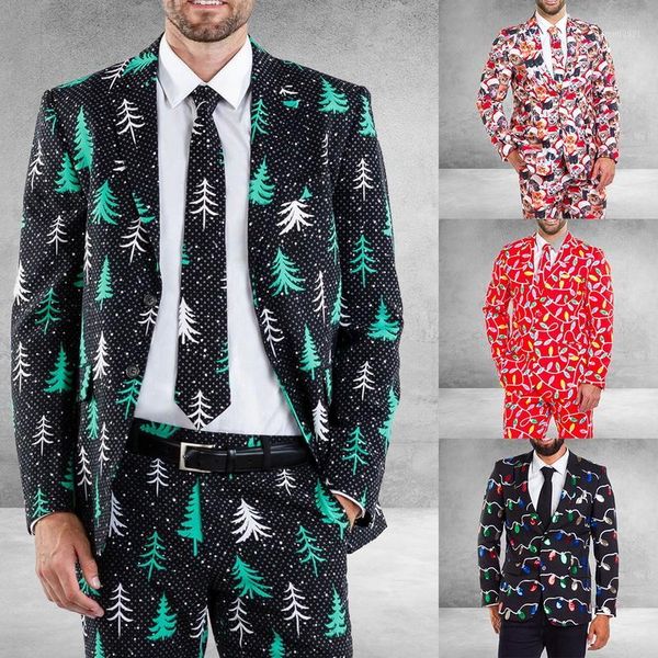 men's suits & blazers men 2021 christmas suit blazer jacket coat costumes funny bachelor party male jacket1, White;black
men's suits & blazers men 2021 christmas suit blazer jacket coat costumes funny bachelor party male jacket1, White;black