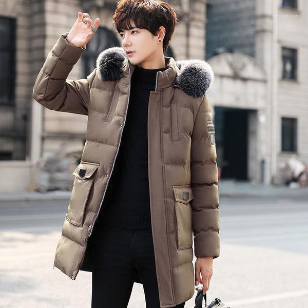 feather han edition thickening cotton-padded jacket in the winter leisure cotton-padded clothes collars hooded jacket1, Black
feather han edition thickening cotton-padded jacket in the winter leisure cotton-padded clothes collars hooded jacket1, Black