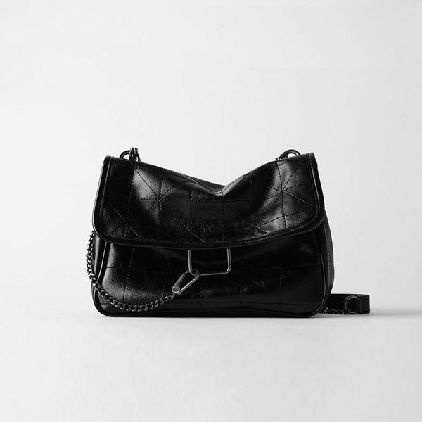 black rock soft single shoulder oblique span chain bag luxury handbags for woman pu leather messenger bag
black rock soft single shoulder oblique span chain bag luxury handbags for woman pu leather messenger bag