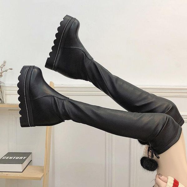 boots plus size long over the knee women shoes woman winter black flock square mid heels metal lace up
boots plus size long over the knee women shoes woman winter black flock square mid heels metal lace up