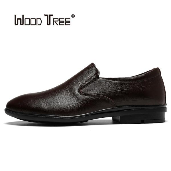 woodtree men's leather dress shoes slip-on dress shoes fashion retro elegant work business, Black
woodtree men's leather dress shoes slip-on dress shoes fashion retro elegant work business, Black