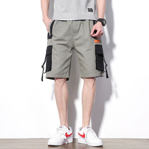 mens summer new style large size japanese style contrast color stereo bag workwear short casual shorts, White;black
mens summer new style large size japanese style contrast color stereo bag workwear short casual shorts, White;black