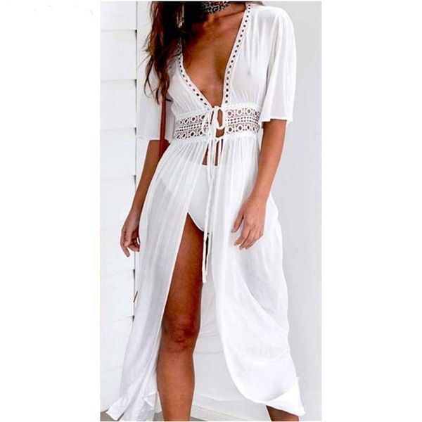 kaftan beach lace bikini cover up long beach pareo robe de plage женщины 2020 летняя саида туника бики, White;black
kaftan beach lace bikini cover up long beach pareo robe de plage женщины 2020 летняя саида туника бики, White;black