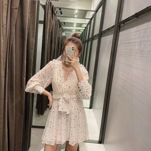 zr2020 autumn new women's point mini dress v-neck bubble sleeve 8741245712 zr2020 autumn miniskirt miniskirt new women's point min, Black;gray
zr2020 autumn new women's point mini dress v-neck bubble sleeve 8741245712 zr2020 autumn miniskirt miniskirt new women's point min, Black;gray