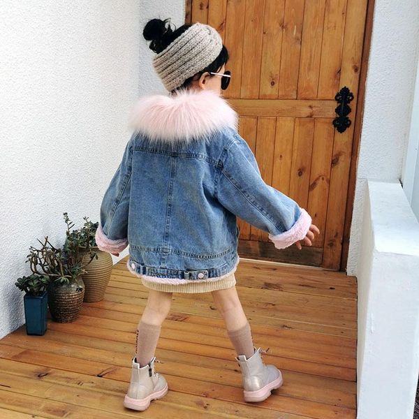 jackets fur denim for girls winter coat jeans kids faux outerwear big collar and coats, Blue;gray
jackets fur denim for girls winter coat jeans kids faux outerwear big collar and coats, Blue;gray