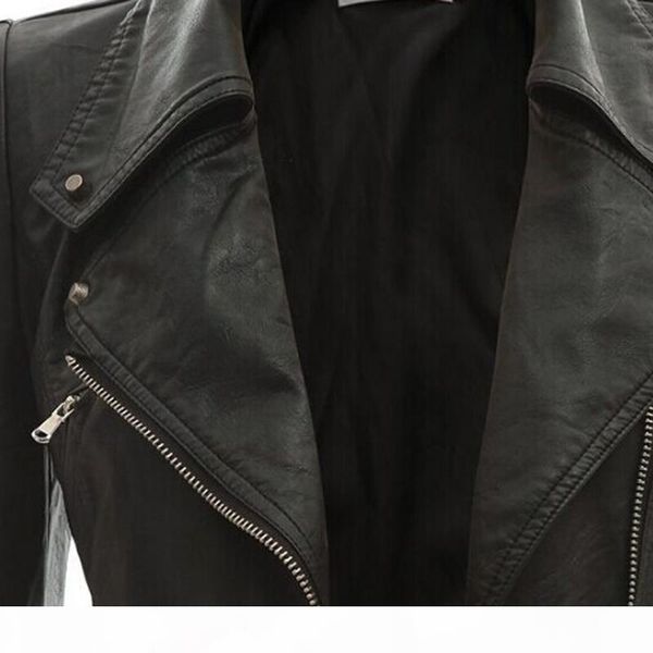 spring autumn new fashion black leather jacket for women slim short faux leather motorcycle jacket plus size leather coat female, Black;brown
spring autumn new fashion black leather jacket for women slim short faux leather motorcycle jacket plus size leather coat female, Black;brown