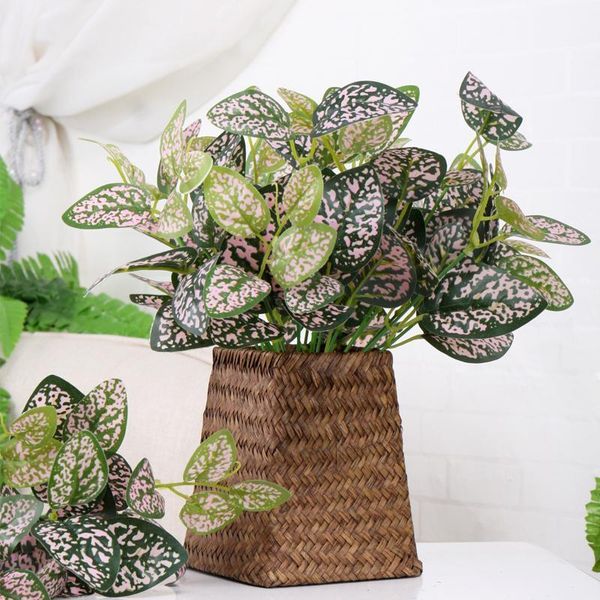 7 fork artificial plants fake leaves greenery silk plant for home wedding garden decoration household store deskrustic grass1
7 fork artificial plants fake leaves greenery silk plant for home wedding garden decoration household store deskrustic grass1