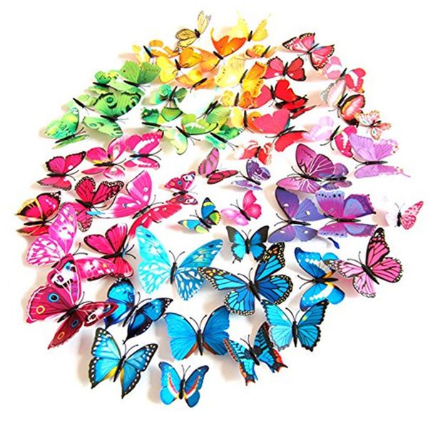 12pcs 3d butterfly wall pvc removable magnet stickers diy art decor magnets and glue sticker for nursery bedroom
12pcs 3d butterfly wall pvc removable magnet stickers diy art decor magnets and glue sticker for nursery bedroom