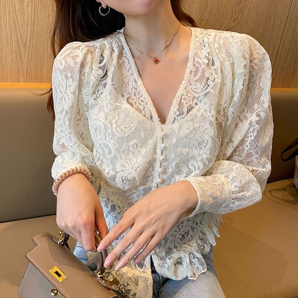 french v-neck lace base 2020 new women's interior with short princs style slim coat, White
french v-neck lace base 2020 new women's interior with short princs style slim coat, White