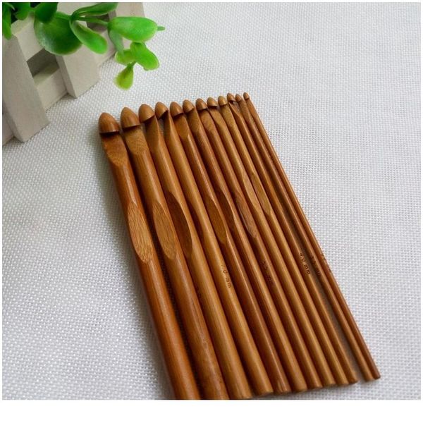 12pcs bamboo crochet hook set diy knitting needles handle home knitting weave yarn crafts household knitti wmtbtr, Black
12pcs bamboo crochet hook set diy knitting needles handle home knitting weave yarn crafts household knitti wmtbtr, Black