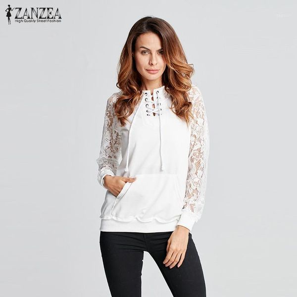 wholesale- zanzea 2016 spring autumn women hoodies sweatshirts long sleeve hat pockets splice lace casual solid pullovers1, Black
wholesale- zanzea 2016 spring autumn women hoodies sweatshirts long sleeve hat pockets splice lace casual solid pullovers1, Black