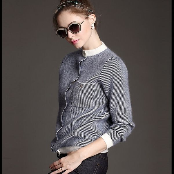 women's cashmere autumn winter stripe cardigan sweater wool elastic sweaters slim tight bottoming knitted cardigans 201102, White;black
women's cashmere autumn winter stripe cardigan sweater wool elastic sweaters slim tight bottoming knitted cardigans 201102, White;black