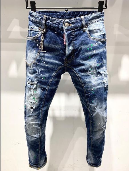 dsenqi new women/men jeans ripped for jeans pants biker outwear man pants a232, Blue
dsenqi new women/men jeans ripped for jeans pants biker outwear man pants a232, Blue