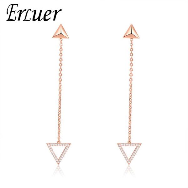dangle & chandelier erluer j-korea long drop earrings for women girls triangle shape crystal zircon pendant rose gold earring party, Silver
dangle & chandelier erluer j-korea long drop earrings for women girls triangle shape crystal zircon pendant rose gold earring party, Silver