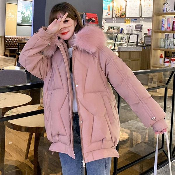 2020 new winter women cotton padded jacket fashion woman female midi length parkas hooded fur collar women's coats, Black
2020 new winter women cotton padded jacket fashion woman female midi length parkas hooded fur collar women's coats, Black
