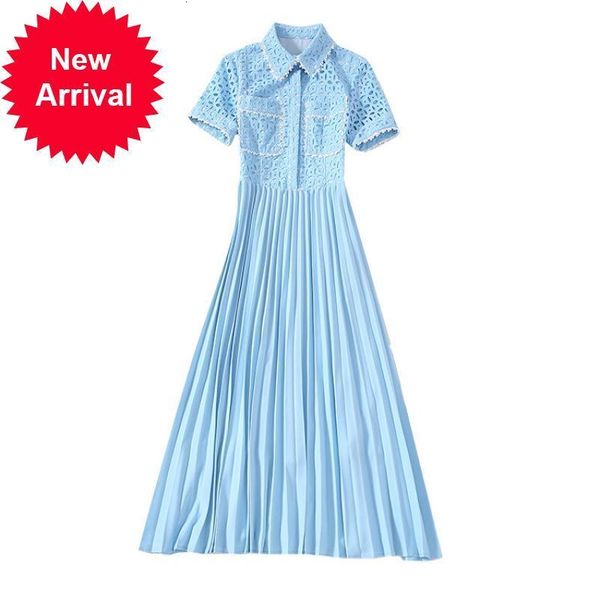 high 2021 new quality luxury elegant party midi female summer lapel collar new designer dress plied blue 3iwf, Black;gray
high 2021 new quality luxury elegant party midi female summer lapel collar new designer dress plied blue 3iwf, Black;gray