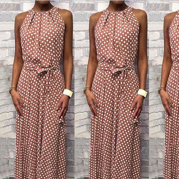 printing long dress women sleeveless halter neck coffee casual dresses lady summer beach party dress sundress vestidos j4s, Black;gray
printing long dress women sleeveless halter neck coffee casual dresses lady summer beach party dress sundress vestidos j4s, Black;gray
