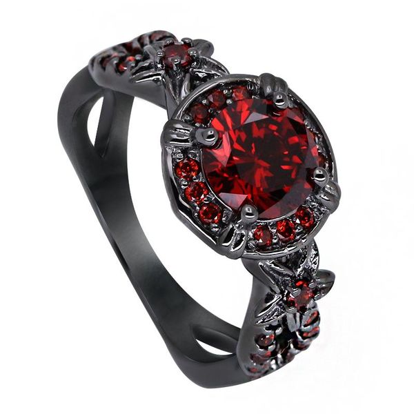 unique design floral and leaves red purple cubic zirconia black gun plated cocktail ring christmas gift, Golden;silver
unique design floral and leaves red purple cubic zirconia black gun plated cocktail ring christmas gift, Golden;silver
