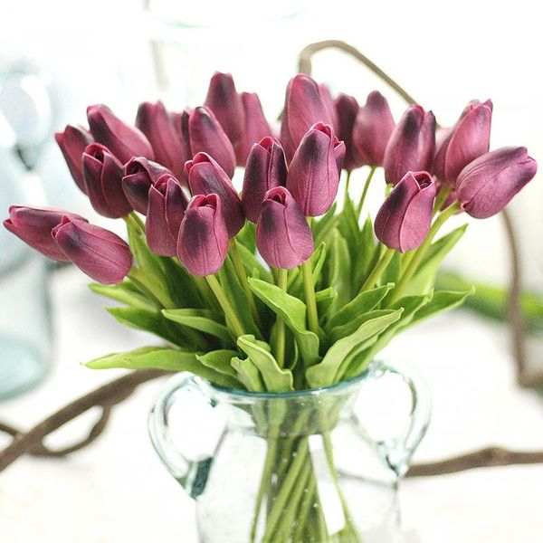 10pcs artificial silk tulip wedding family party decoration home living jewelry holiday gift flower
10pcs artificial silk tulip wedding family party decoration home living jewelry holiday gift flower