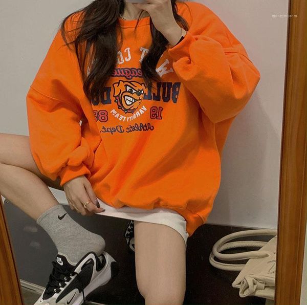 women's hoodies & sweatshirts 2021 print plus velvet long-sleeved loose cartoon round neck sweatershirt women autumn and winter all-mat, Black
women's hoodies & sweatshirts 2021 print plus velvet long-sleeved loose cartoon round neck sweatershirt women autumn and winter all-mat, Black