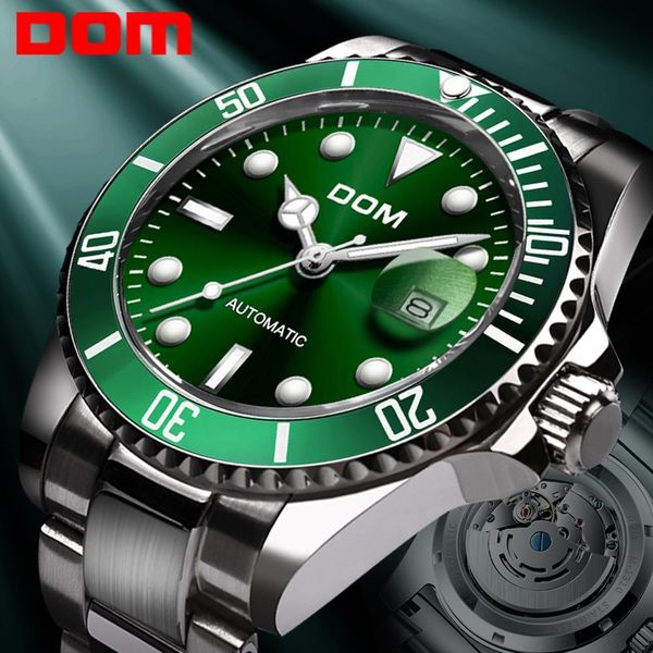 dom design brand luxury watches automatic black watch men stainless steel waterproof business sport mechanical wristwatch
dom design brand luxury watches automatic black watch men stainless steel waterproof business sport mechanical wristwatch