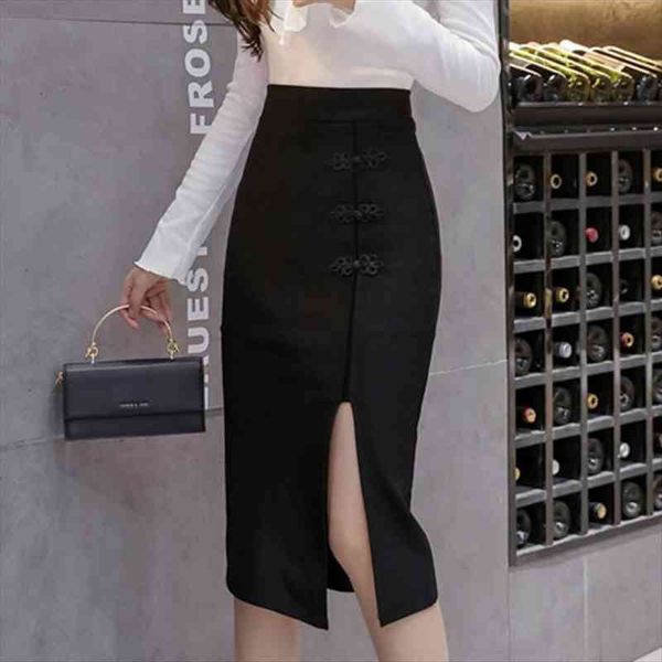 faldas mujer moda skirts womens office ladies black pencil skirt high waist women skirt side split summer c835
faldas mujer moda skirts womens office ladies black pencil skirt high waist women skirt side split summer c835