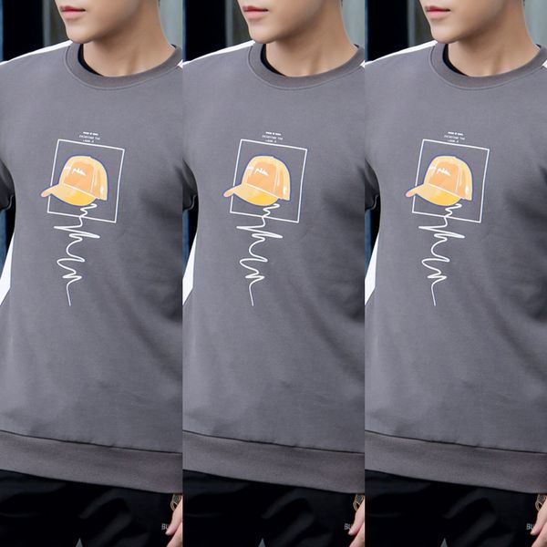 round pullover sweater neck sports casual men's long sleeve pullover bottomed shirt student sweater ldamh men's fashion brand tznn, Black
round pullover sweater neck sports casual men's long sleeve pullover bottomed shirt student sweater ldamh men's fashion brand tznn, Black