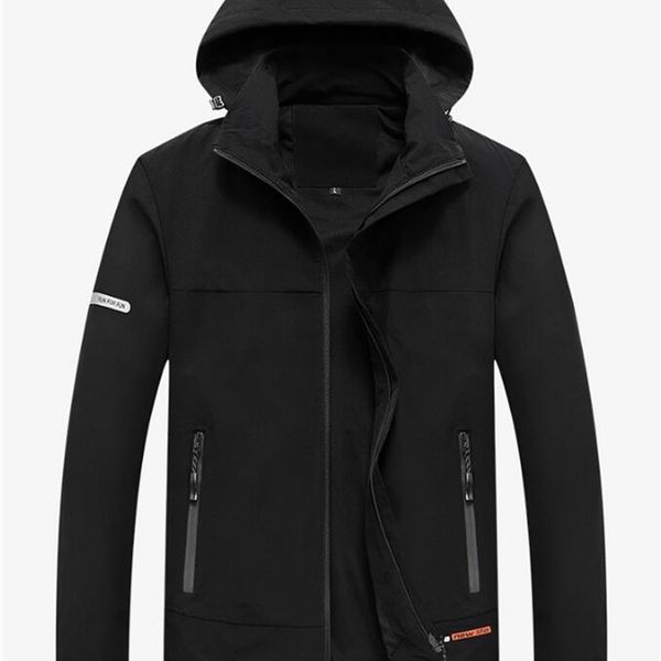 2021 new spring men's jackets outdoors windproof male hooded coats r8b2, White;black
2021 new spring men's jackets outdoors windproof male hooded coats r8b2, White;black