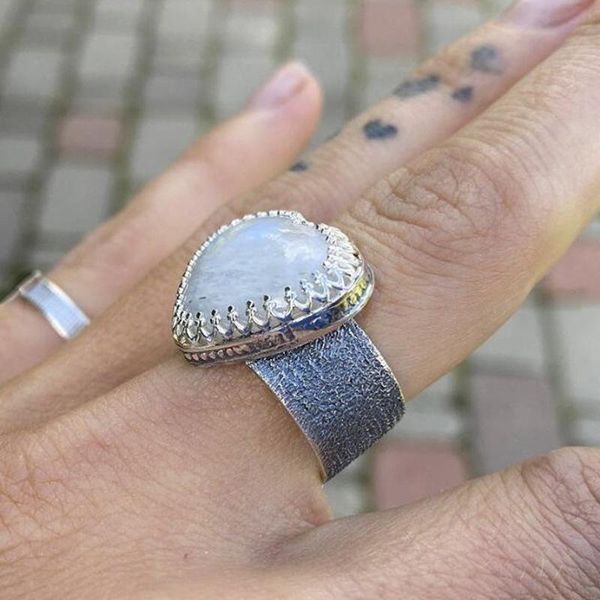 wedding rings vinage white zircon pear-shaped copper for women party gift accessories ring fashion statement jewelry size 6-12, Slivery;golden
wedding rings vinage white zircon pear-shaped copper for women party gift accessories ring fashion statement jewelry size 6-12, Slivery;golden