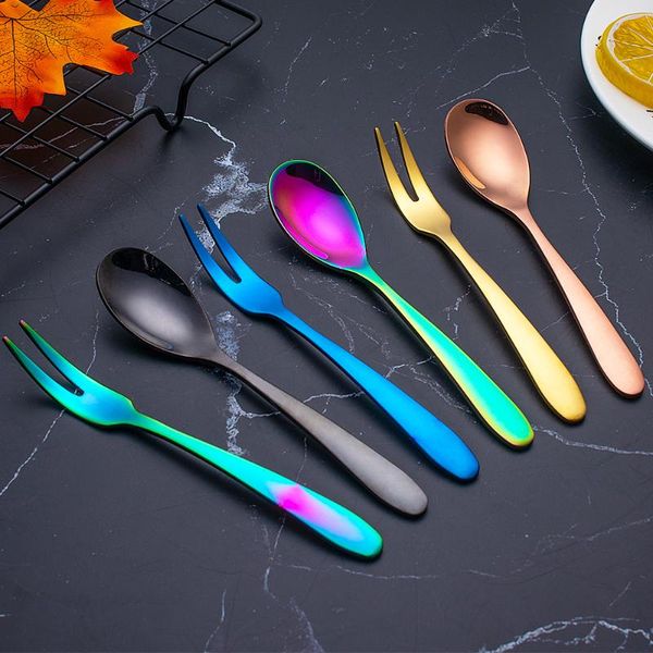 symphony stainless steel 304 gold-plated fruit fork two-tooth fork pastry dessert dessert coffee small spoon
symphony stainless steel 304 gold-plated fruit fork two-tooth fork pastry dessert dessert coffee small spoon