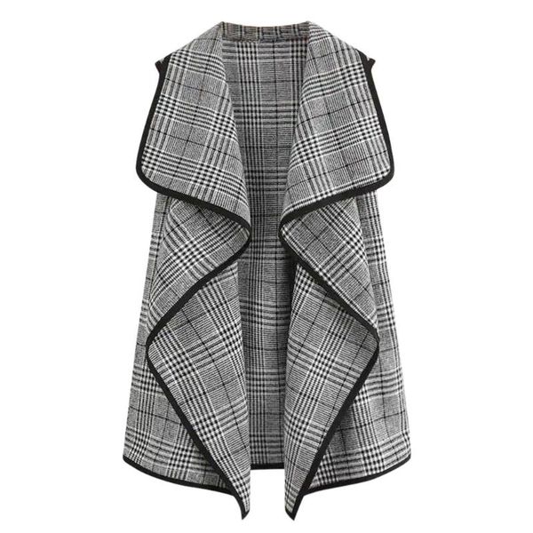 feitong 2020 plaid coats slim open front sleeveless coat jacket women casual vests women winter jackets female warm waistcoat, Black;white
feitong 2020 plaid coats slim open front sleeveless coat jacket women casual vests women winter jackets female warm waistcoat, Black;white