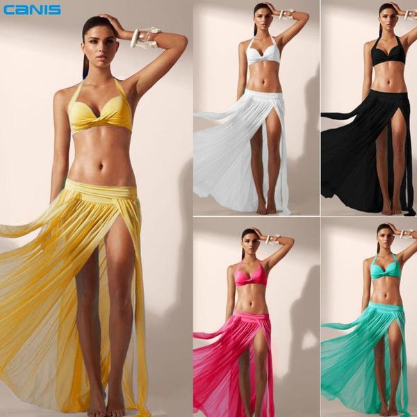 women's swimwear summer style 2021 women bikini beach cover up skirt bikinis beachwear 5 colors wear, White;black
women's swimwear summer style 2021 women bikini beach cover up skirt bikinis beachwear 5 colors wear, White;black