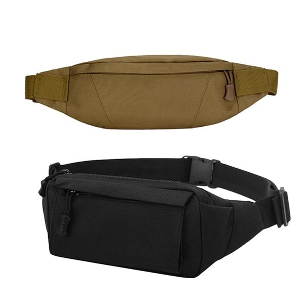 2pcs men nylon waist pack belt hip bum chest bag designer - brown & black
2pcs men nylon waist pack belt hip bum chest bag designer - brown & black