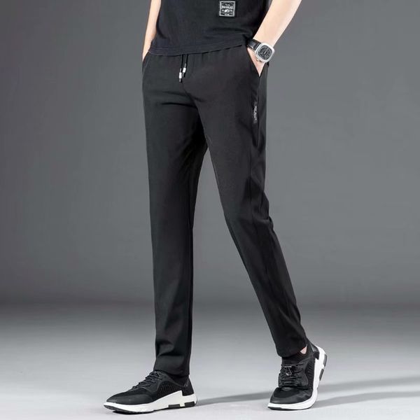men's spring and autumn casual pants new youth men's wear fashion slim fit and no iron black loose straight tube business casual p, Blue
men's spring and autumn casual pants new youth men's wear fashion slim fit and no iron black loose straight tube business casual p, Blue
