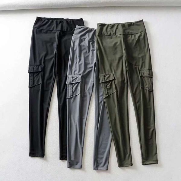 autumn trend yoga fitness stretch leggings women's hip lifting exercise pants, Gray
autumn trend yoga fitness stretch leggings women's hip lifting exercise pants, Gray