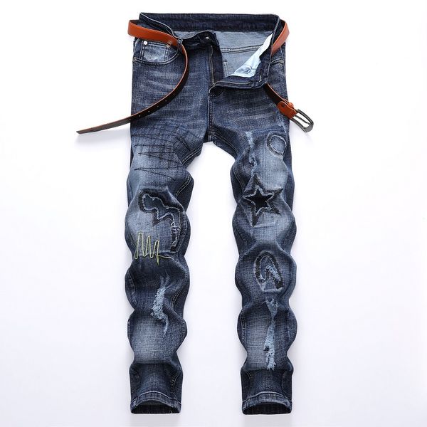 1j jeans light color stretch hole badge jeans trendy mens pants good quality jeans wholesale wholesale custom, Blue
1j jeans light color stretch hole badge jeans trendy mens pants good quality jeans wholesale wholesale custom, Blue