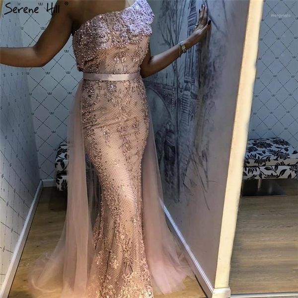 pink one shoulder mermaid evening dresses 2020 lace pearls sequins elegant formal dress serene hill la703861, White;black
pink one shoulder mermaid evening dresses 2020 lace pearls sequins elegant formal dress serene hill la703861, White;black