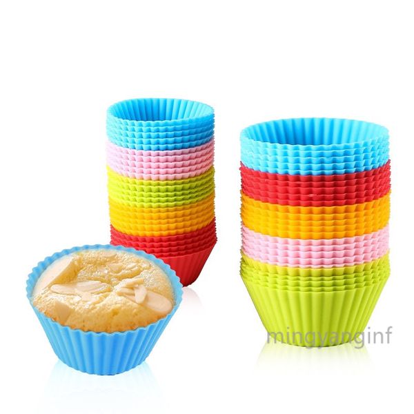 mini muffin pan - reusable silicone cupcake molds small baking cups truffle cake pan nonstick in 5 colors my-inf469
mini muffin pan - reusable silicone cupcake molds small baking cups truffle cake pan nonstick in 5 colors my-inf469