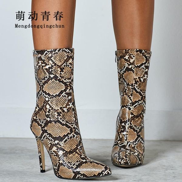 new autumn winter women ankle boots high heeled side zip pointed toe boots mujer snake print party short big size 42, Black
new autumn winter women ankle boots high heeled side zip pointed toe boots mujer snake print party short big size 42, Black